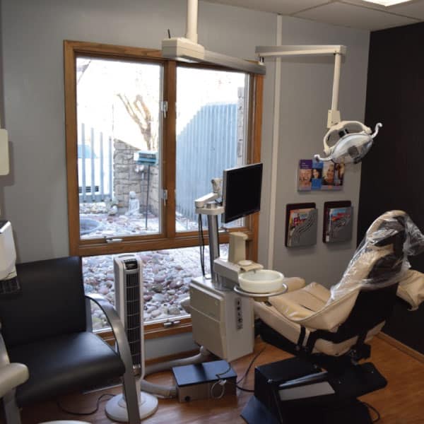 Dental exam room